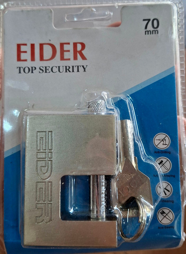 قفل کتابی فولادی سایز 70 میلی متری