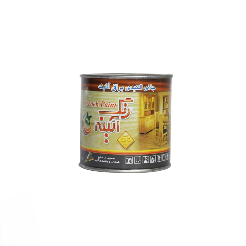 روغن جلای الکیدی براق ربعی آئینه