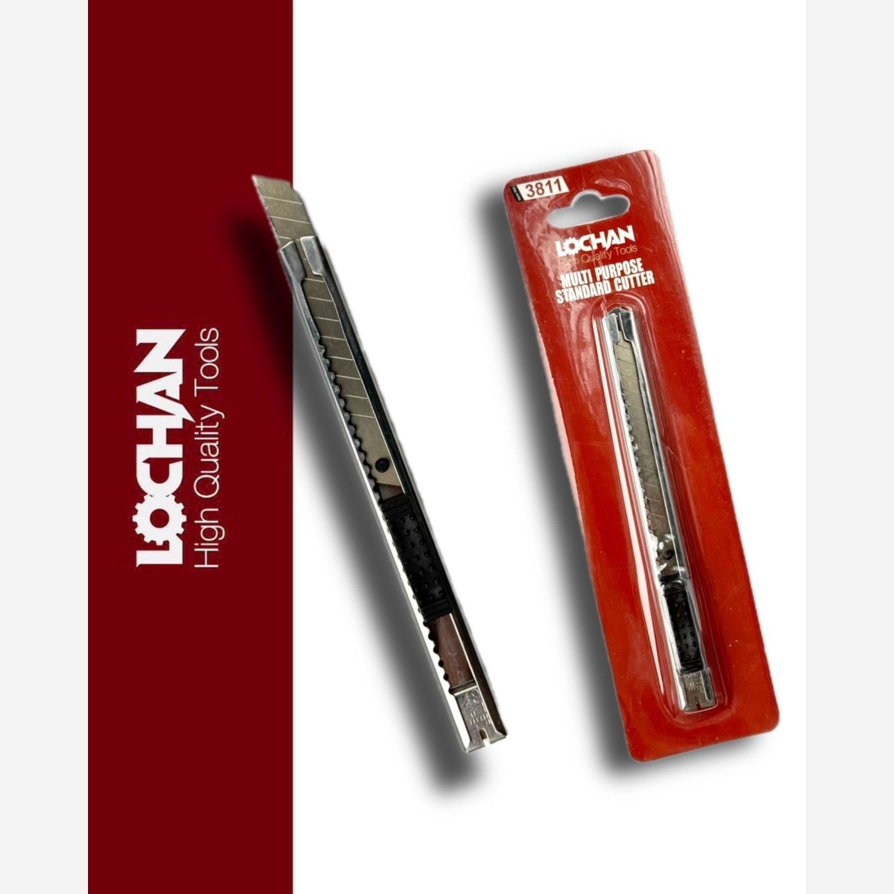 تیغ کاتر موکت بر فلزی کوچک LOCHAN