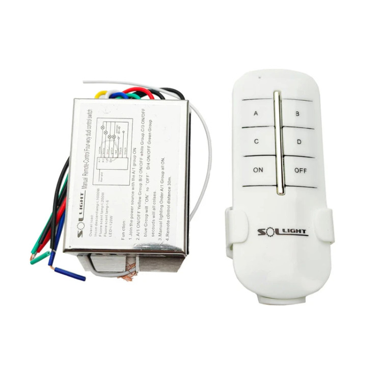 ریموت کنترل ۴ کانال سلایت