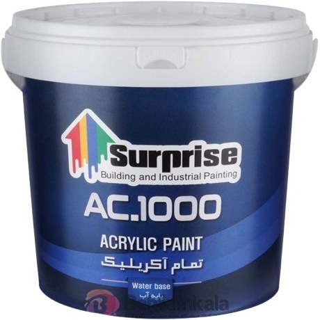رنگ اکریلیک سورپرایز مدل AC1000 دبه ۱۲ کیلویی